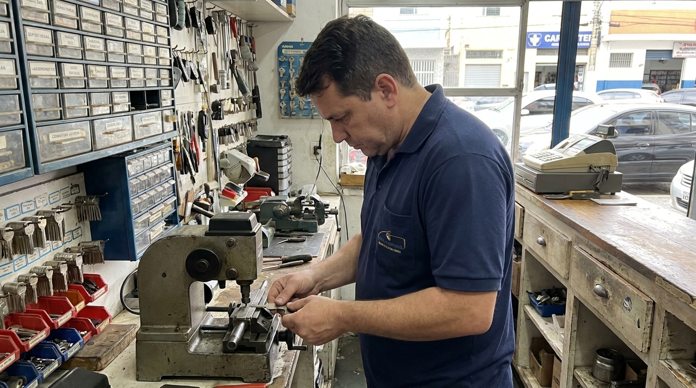 Confecção de Chave Automotiva profissional em Campo Grande‑MS